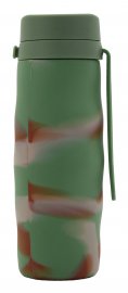Borraccia pieghevole in silicone ARMY 550ml