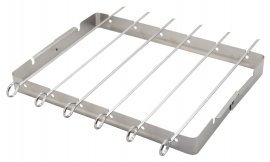 Set griglia per spiedini 6 pezzi
