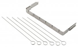 Set griglia per spiedini 6 pezzi