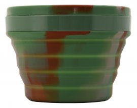 Ciotola pieghevole in silicone ARMY 550ml