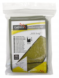 Pellicola isotermica SOS verde cilindro 200x92cm
