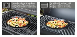 Padella per grigliare rotonda LITINA (per barbecue ROYAL CLASSIC e ROYAL GRANDE)