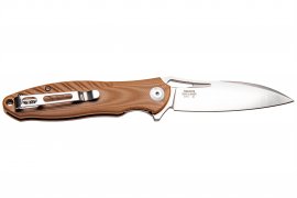 Coltello pieghevole Ganzo Firebird FH71 marrone
