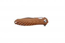 Coltello pieghevole Ganzo Firebird FH71 marrone