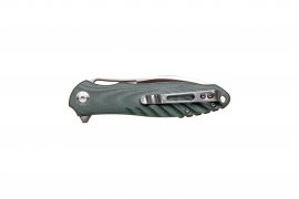 Coltello pieghevole Ganzo Firebird FH71 marrone-verde