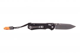Coltello pieghevole Ganzo G7452P nero con fischietto