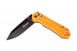 Coltello pieghevole Ganzo G7453P arancione con fischietto