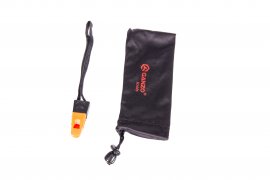 Coltello pieghevole Ganzo G7453P arancione con fischietto