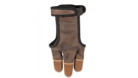 Guanto da tiro Buck Trail in pelle Cordovan taglia S