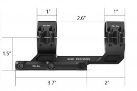 Montaggio Arken monopezzo 20MOA 22mm/34mm