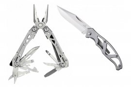 Set Pinza Gerber Suspension-NXT + Coltello Mini Paraframe, Scatola regalo