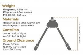 Bipiede Spartan Javelin Lite Standard
