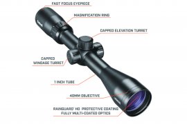 Cannocchiale Bushnell Legend 3-9x40mm SFP Multi-X Illuminated MOA