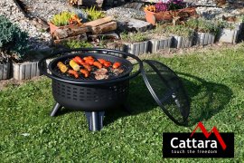 Caminetto Cattara MERAPI con coperchio