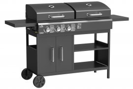 Griglia Cattara COUPLE 2in1 Gas / Carbone di legna