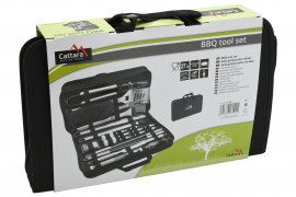 Set di utensili per barbecue Cattara 27 pezzi