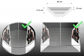 Box per cottura indiretta Cattara 2pz