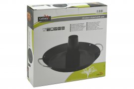 Padella con supporto per pollo Cattara