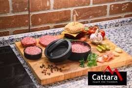 Pressa per hamburger Cattara