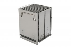 Grill cucina a legna cubo pieghevole
