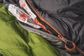 Sacco a pelo Pinguin Trekking PFM 205cm Sinistro Petrol