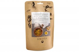 Kuřecí Madras con riso a chicco lungo e selvatico 350g Forestia