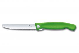 Coltello per verdure Victorinox a lama ondulata Verde