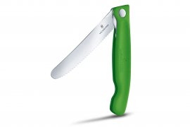 Coltello per verdure Victorinox a lama ondulata Verde