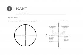 Cannocchiale Hawke Vantage 3-12x44 SF 1/2 MilDot 25,4mm