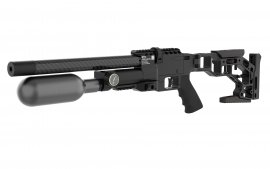 Fucile ad aria compressa EPIC TWO 6,35 mm, CZ 300 mm, CFB, Picatinny, calcio pieghevole