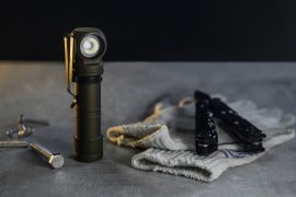 Lampada frontale Armytek Wizard C2 Pro MAX Olive Luce fredda