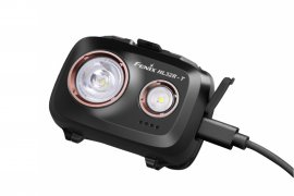Lampada frontale ricaricabile Fenix HL32R-T nera
