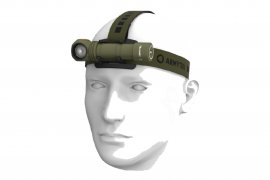 Lampada frontale Armytek Wizard C2 Pro a luce fredda Olive