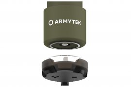 Lampada frontale Armytek Wizard C2 Pro a luce fredda Olive
