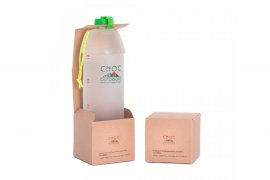 Borraccia pieghevole CNOC Vesica 1l Bottle verde 4