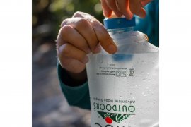Borraccia pieghevole CNOC Vecto 3l Water Container 42 mm arancione