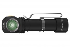 Lampada frontale Armytek Wizard C2 WG Luce calda e verde
