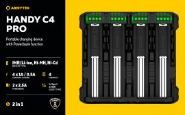 Caricabatterie Armytek Handy C4 Pro