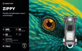 Portachiavi Armytek Zippy Yellow