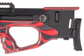 Carabina ad aria compressa AirMaks Krait WX 6,35mm Red Lamino