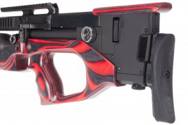 Carabina ad aria compressa AirMaks Krait WX 6,35mm Red Lamino