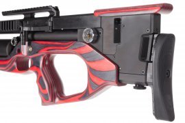 Carabina ad aria compressa AirMaks Krait WX Tube 6,35mm Red Lamino