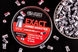 Diabolo JSB Exact Jumbo Monster Redesigned Shallow 5,52mm 200 pz