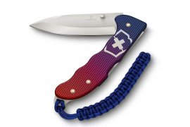 Coltello Victorinox Evoke Alox Blu-Rosso