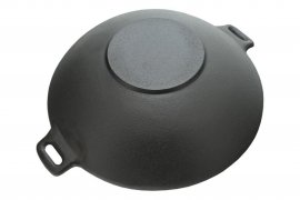 Padella WOK in ghisa 31cm