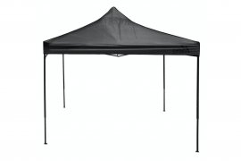 Tenda pieghevole da festa 3x3m grigia WATERPROOF