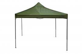 Tenda pieghevole 3x3m verde WATERPROOF