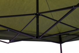 Tenda pieghevole 3x3m verde WATERPROOF