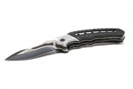 Coltello pieghevole COBRA 20cm con blocco argento