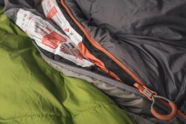 Sacco a pelo Pinguin Topas CCS 195cm blu destro